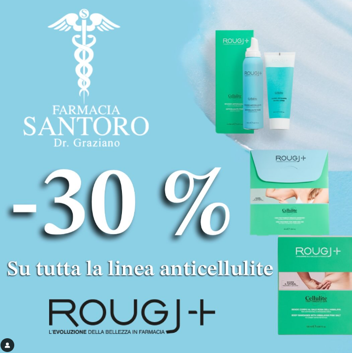 -30% SU TUTTA LA LINEA ANTICELLULITE ROUGJ